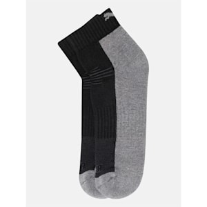 PUMA Multi-Sport Unisex Quarter Socks Pack of 2, Middle Grey Melange, extralarge-IND