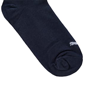 PUMA Plain Men's Sneaker Socks, Navy, extralarge-IND