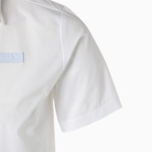 メンズ ゴルフ EGW 2WAY ストレッチ 半袖 ポロシャツ, Bright White