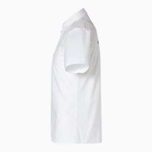 メンズ ゴルフ EGW 2WAY ストレッチ 半袖 ポロシャツ, Bright White