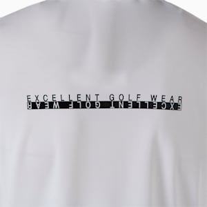 メンズ ゴルフ EGW シャダン ステルスカラー 半袖 ポロシャツ, Bright White