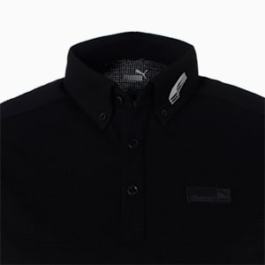 メンズ ゴルフ EGW SEERSUCKER ツアーデザイン 半袖 ポロシャツ, PUMA BLACK