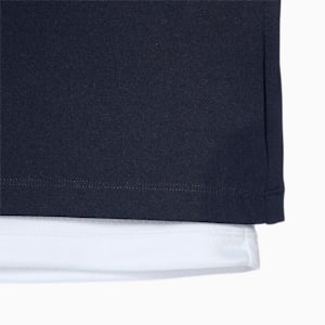 DRYCELL メンズ ゴルフ プーマ ロゴ インナーセット 半袖 ポロシャツ, NAVY BLAZER/BRIGHT WHITE