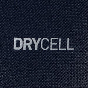 DRYCELL メンズ ゴルフ プーマ ロゴ インナーセット 半袖 ポロシャツ, NAVY BLAZER/BRIGHT WHITE