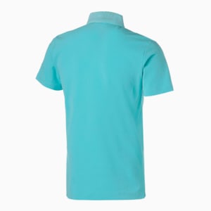 DRYCELL メンズ ゴルフ カラー プーマ ロゴ 半袖 ポロシャツ, ANGEL BLUE, extralarge-JPN