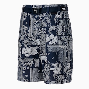 メンズ ゴルフ ドットエアー プーマ バンダナ AOP ショーツ, NAVY BLAZER