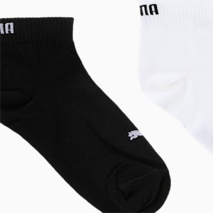 Plain Quarter Socks Pack of 2, Grey/ Navy, extralarge-IND
