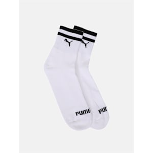 PUMA Unisex Ankle Length Socks Pack of 3, Black/White/ Grey mélange
