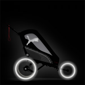 Carriola PUMA x CYBEX ZENO One Box, Black - Red