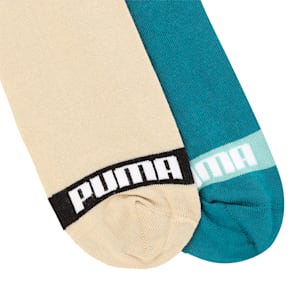PUMA Brand Love Sneaker Pack of 2, Blue Coral- Putty