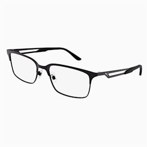 PUMA Squared Optical Men's Glasses, BLACK-BLACK-TRANSPARENT