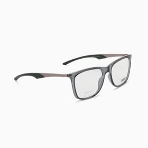 PUMA Squared Optical Men's Glasses, GREEN-RUTHENIUM-TRANSPARENT