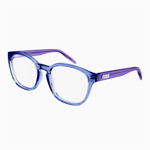 PUMA Round Optical Kids Glasses, LIGHT-BLUE-VIOLET-TRANSPARENT