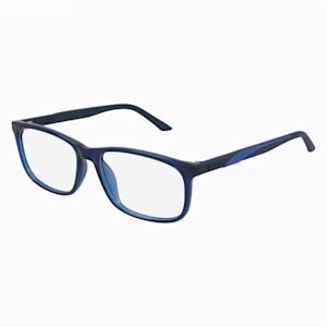 PUMA Squared Optical Men's Glasses, BLUE-BLUE-TRANSPARENT