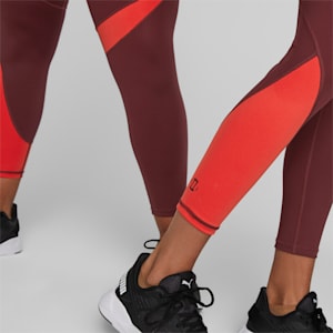 PUMA x Modibodi 7/8 Leggings Women, Aubergine /Burnt red, extralarge-GBR