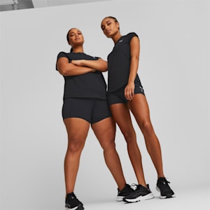 PUMA x Modibodi Active Biker Shorts Women, Black /Grey