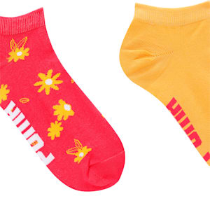 PUMA Unisex Sneaker Socks Pack of 1, Tangerine- Sunset Glow