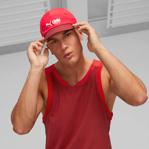 PUMA x CIELE Men's Running FSTCap, Red-Brown, extralarge