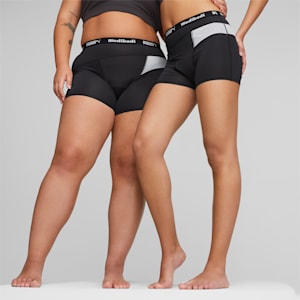 Puma X Modibodi Active Long Boyshort, Black - Platinum Grey, extralarge-GBR