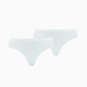 PUMA Women's Seamless String 2 Pack, white, extralarge-GBR