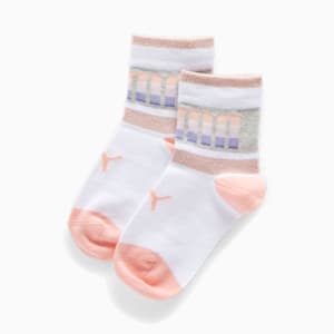 Big Kids' Seasonal Socks (1 Pair), white, extralarge