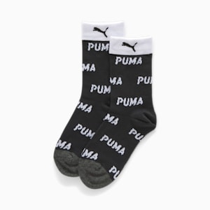 Calcetines para Entrenamiento Puma Logo Cat 1 Par de Niños