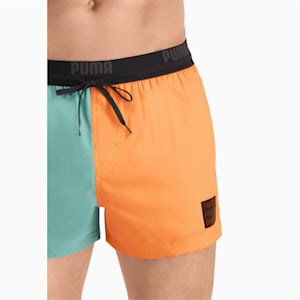 PUMA Swim Colour Block Men's Swimming Shorts, orange
