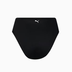 PUMA Swim High Waist Women's Bikini Bottom, black combo
