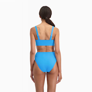 PUMA Swim High Waist Women's Bikini Bottom, bright blue