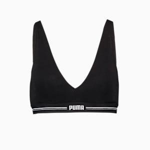 Padded V-Neck Top Women, black