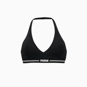 PUMA Women's Padded Halter Top 1 Pack, black, extralarge-GBR