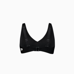 PUMA Swim Women's Plunge Top, black combo, extralarge-GBR