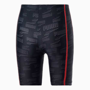 キッズ 水着 PUMA SWIM アクティブ ショーツ 120-160cm, black combo
