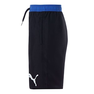 キッズ 水着 PUMA SWIM ミッド ボード ショーツ 120-160cm, black