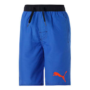 キッズ 水着 PUMA SWIM ミッド ボード ショーツ 120-160cm, royal blue