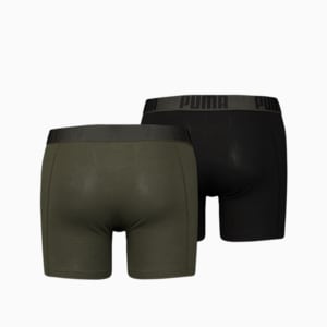 PUMA Men's Tailored Fit Pouch Boxers 2 pack, Forest, extralarge-GBR