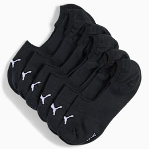 Footies Socks Unisex (6-pack), black, large