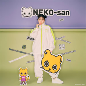 ユニセックス NEKO-san ソックス 2P, brown, extralarge-JPN