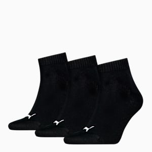 Quarter Socks 3 Pack Unisex, black, extralarge-GBR