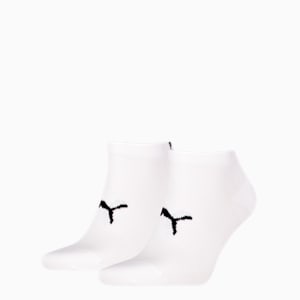 PUMA Unisex Sneaker Socks 2 pack, White, extralarge-GBR