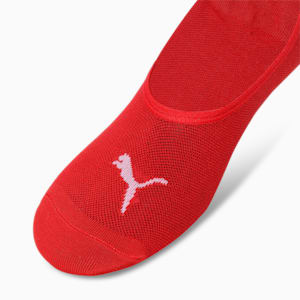 PUMA Footie Unisex Socks Pack of 3, blue / red / grey, extralarge-IND