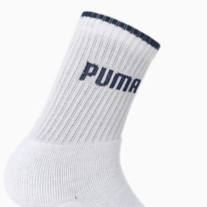 Crew Length Unisex Socks Pack of 3, black / White / Grey, extralarge-IND