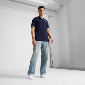 Williams Racing Men's Motorsport Polo, NAVY, extralarge