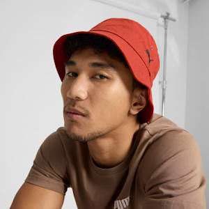 Ripstop Bucket Hat, DARK RED, extralarge