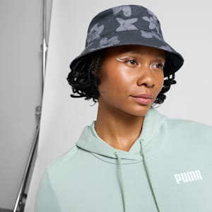 PUMA Floral Women's Bucket Cap, BLACK, extralarge
