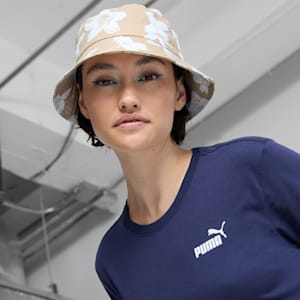 PUMA Floral Women's Bucket Cap, IVORY, extralarge