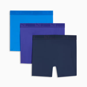 Men's Athletic Fit Boxer Briefs (3 Pack), BLUE, extralarge