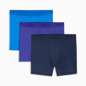 Men's Athletic Fit Boxer Briefs (3 Pack), BLUE, extralarge