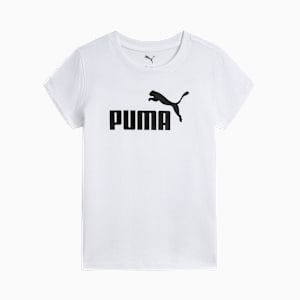 Core No. 1 Logo Little Kids' Tee, PUMA WHITE, extralarge