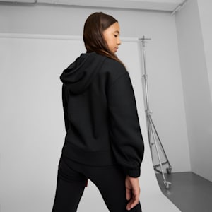 Sudadera con capucha y cierre completo para niños grandes Class Act, PUMA BLACK, extralarge